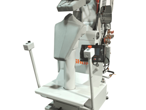 Stand collar and lapel press machine